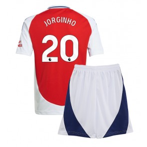 Arsenal Jorginho Frello #20 Dětské Domácí dres komplet 2024-25 Krátký Rukáv (+ trenýrky)